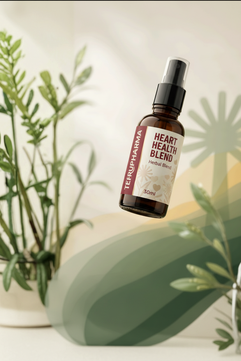 Terupharma Heart Health Blend 30ml spray bottle